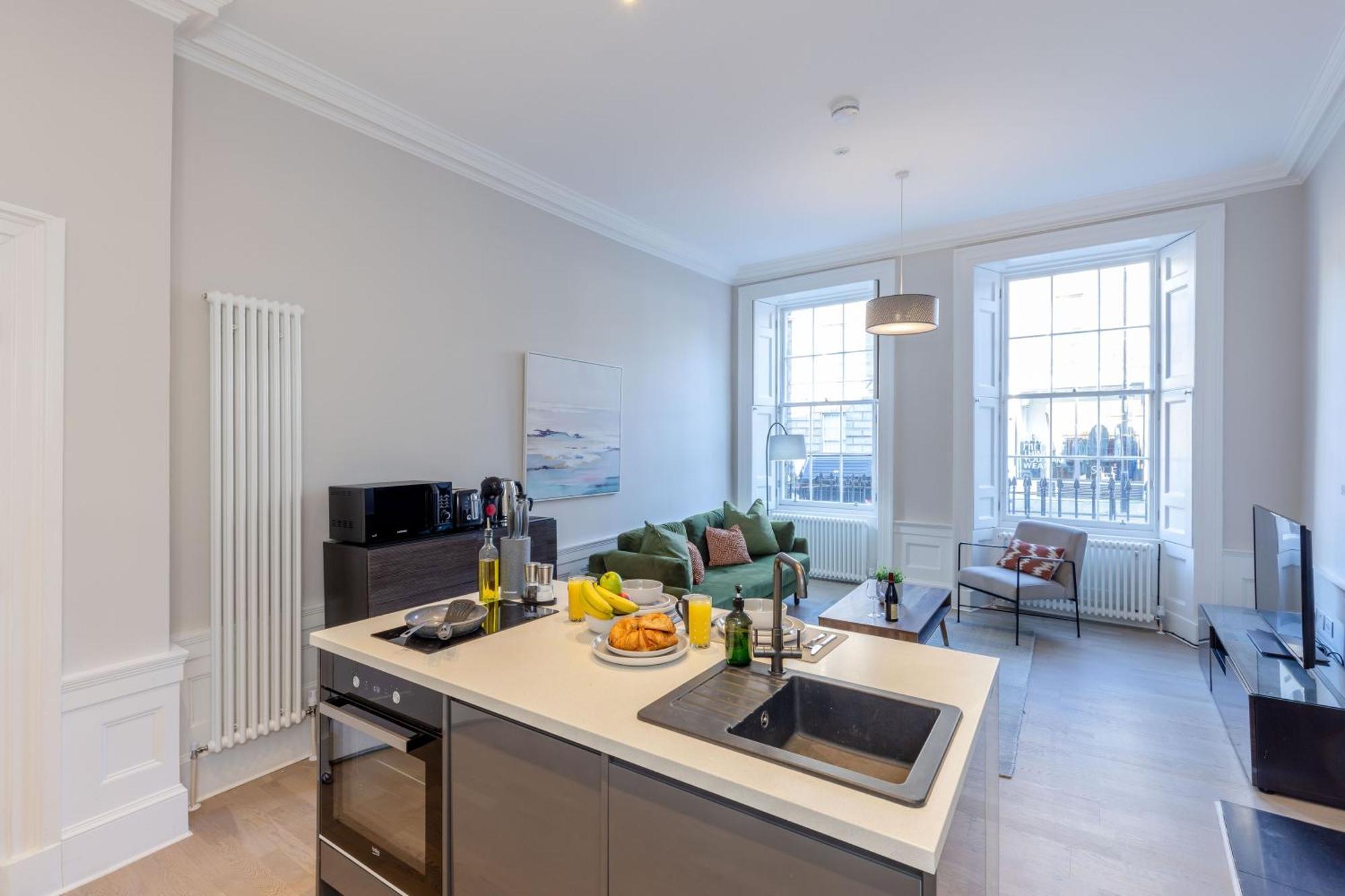 Dragon Suites - Edinburgh City Centre 1 Bed Apartment Buitenkant foto