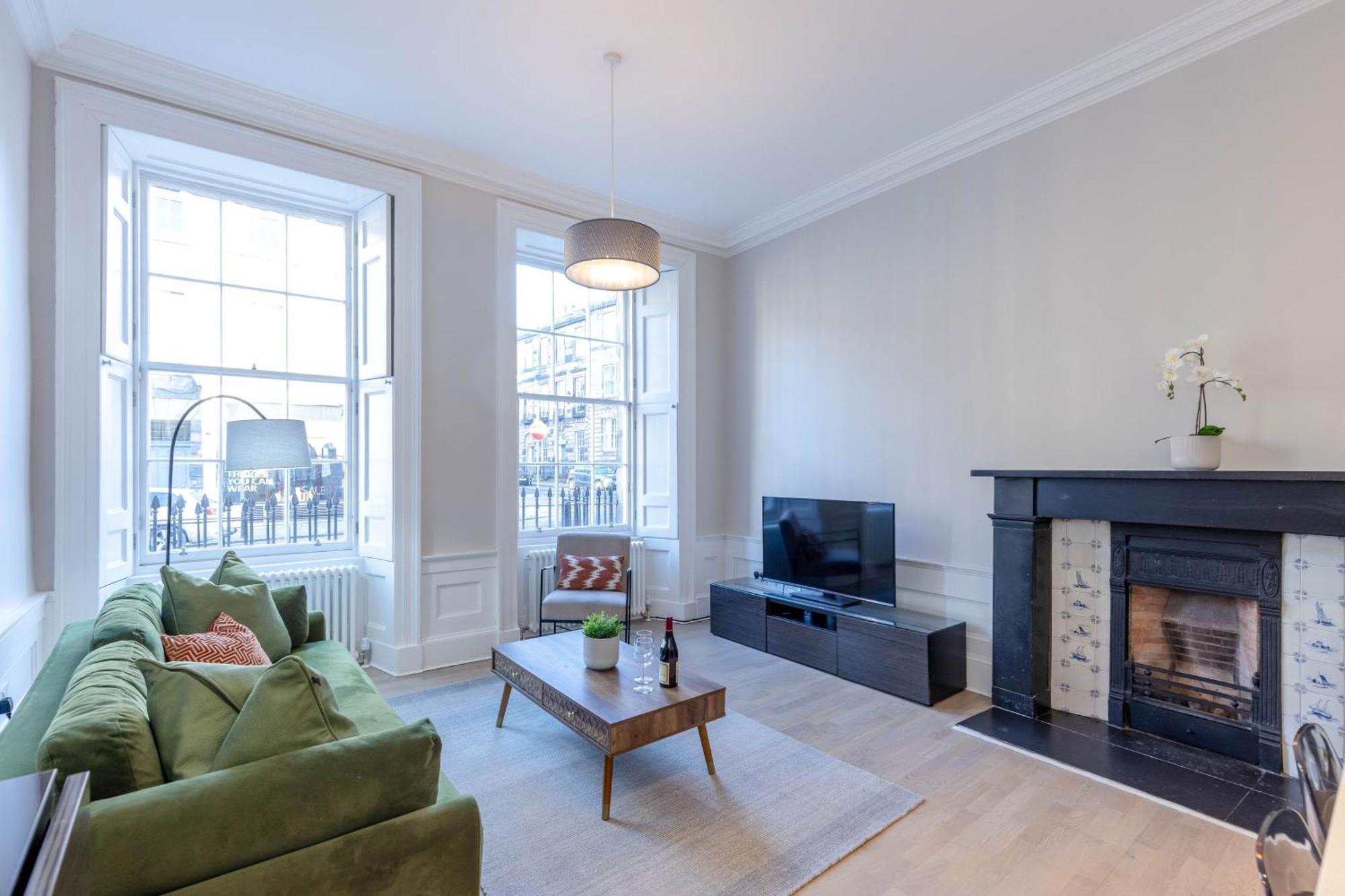 Dragon Suites - Edinburgh City Centre 1 Bed Apartment Buitenkant foto